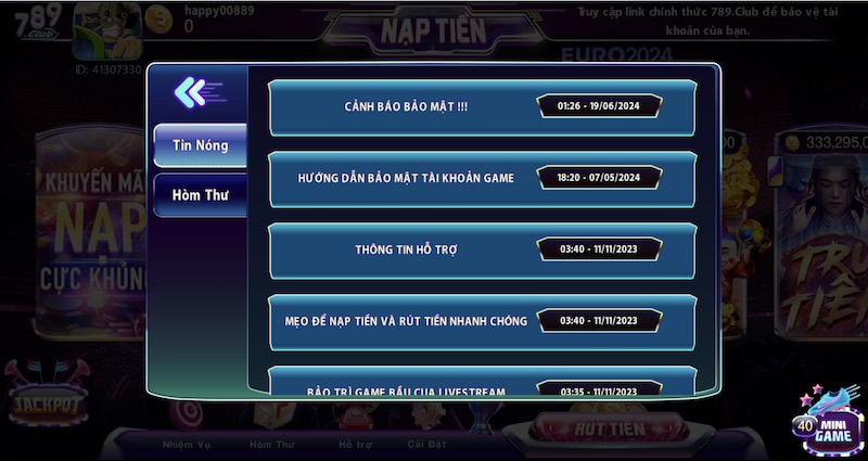 Chính sách bảo mật 789Club: Điều cần biết về cổng game 2 Quy định chi tiết chính sách bảo mật 789club